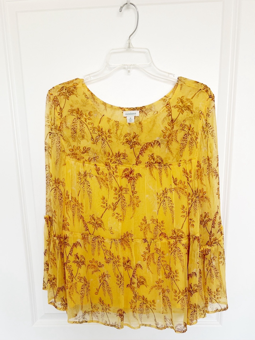Sundance Floral Blouse Medium